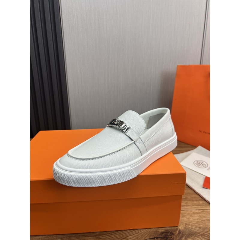 H**mes leather shoes